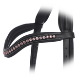 Pink and purple bling browband